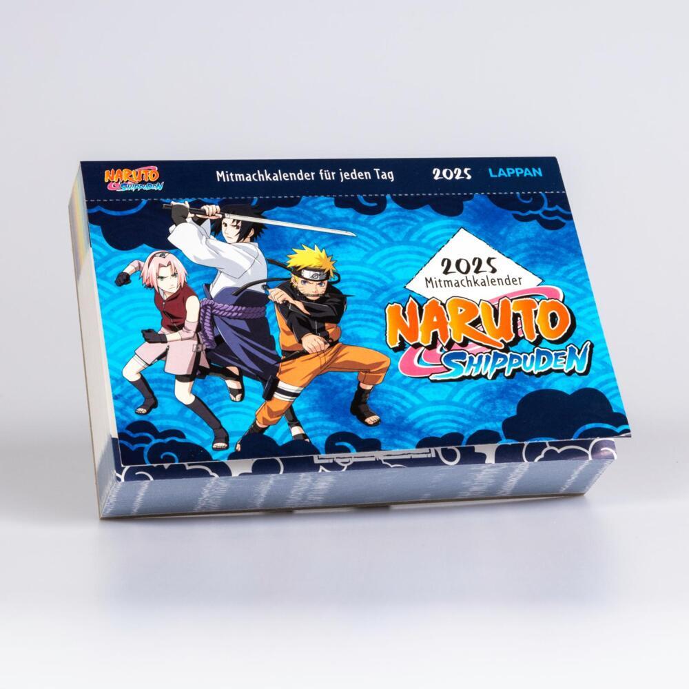 Bild: 9783830321859 | Naruto Shippuden 2025 Mitmachkalender für jeden Tag | Kishimoto | 2025