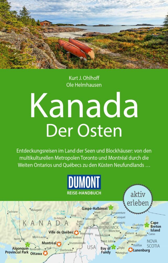 Cover: 9783616016238 | DUMONT Reise-Handbuch Reiseführer Kanada, Der Osten | Ohlhoff (u. a.)