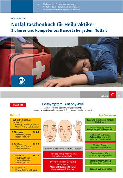 Cover: 9783964747679 | Notfalltaschenbuch für Heilpraktiker | Günter Dobler | Taschenbuch