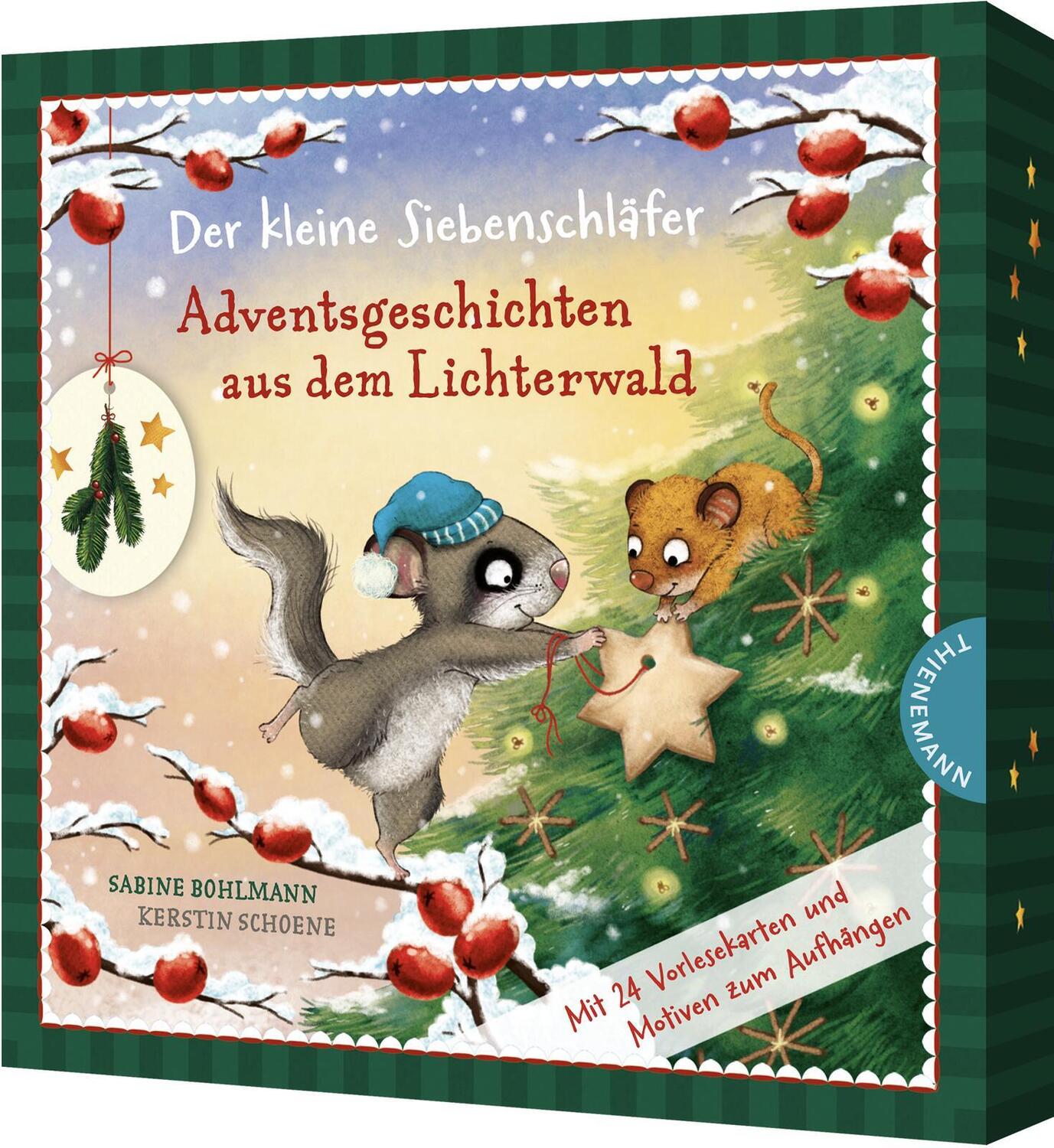 Cover: 9783522186391 | Der kleine Siebenschläfer: Adventsgeschichten aus dem Lichterwald