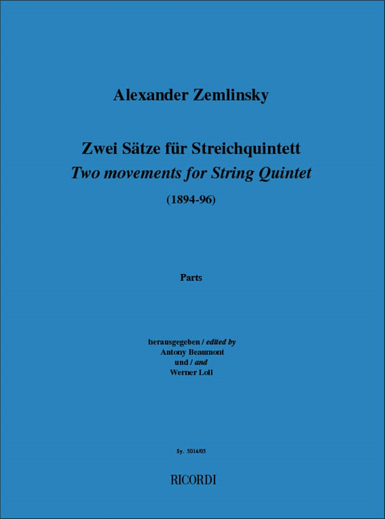 Cover: 9790204251148 | 2 Sätze für Streichquintett für 2 Violinen, 2 Violen und...