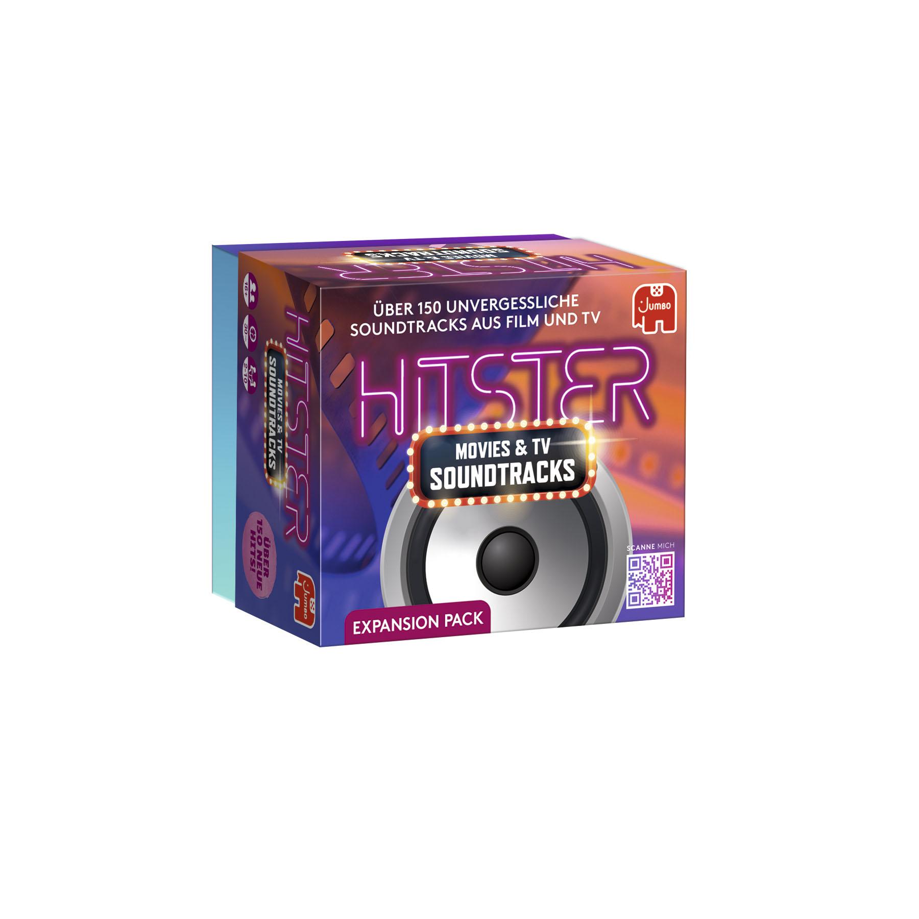 Cover: 8721017602286 | Hitster - Soundtracks (Erweiterung) | Spiel | Deutsch | 2025