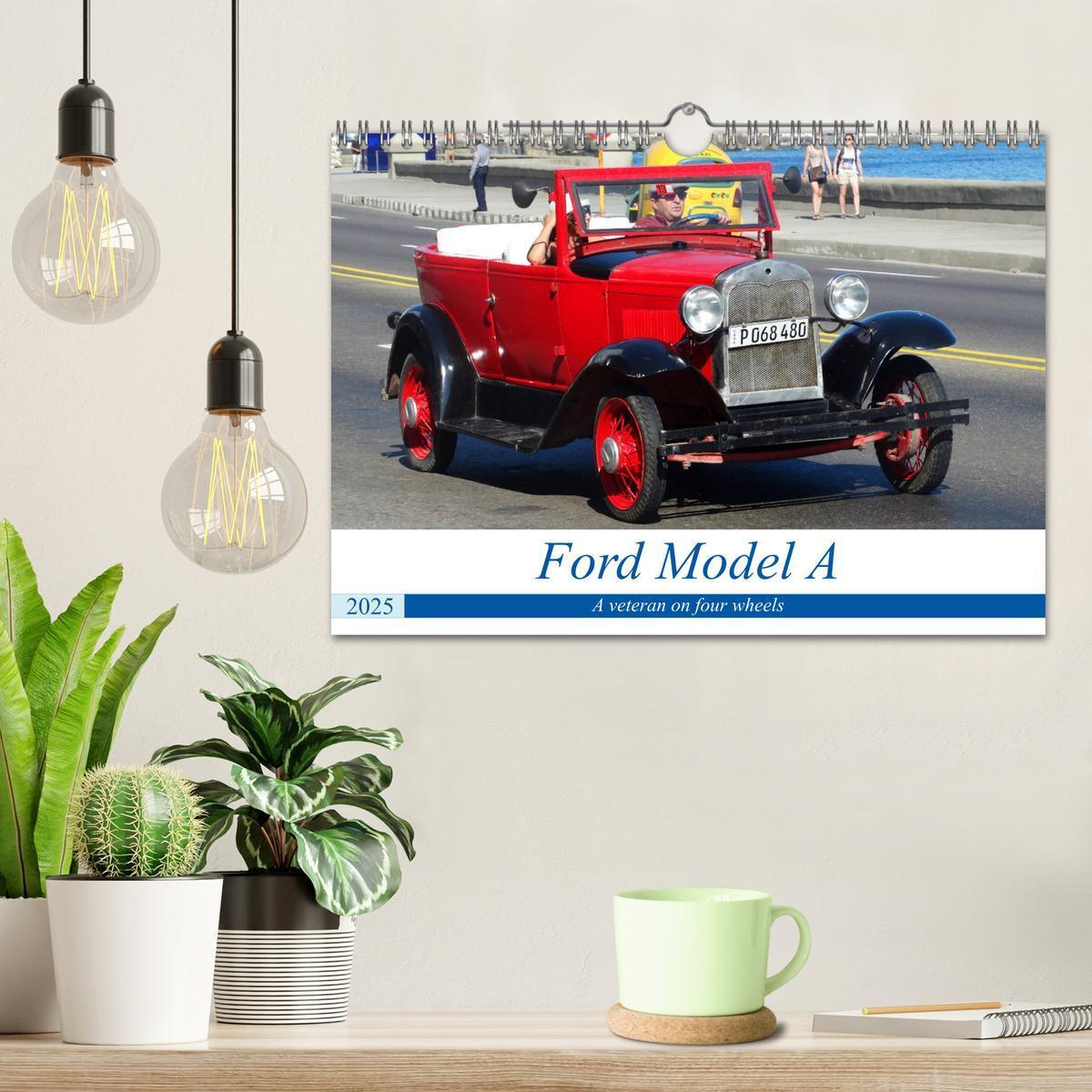 Bild: 9781325947010 | Ford Model A (Wall Calendar 2025 DIN A4 landscape), CALVENDO 12...