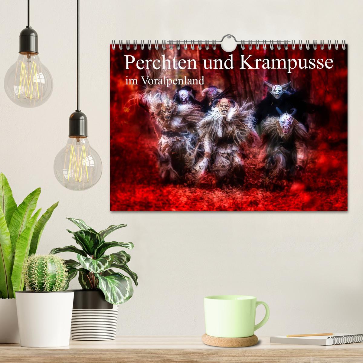 Bild: 9783435574551 | Perchten und Krampusse im Voralpenland (Wandkalender 2025 DIN A4...