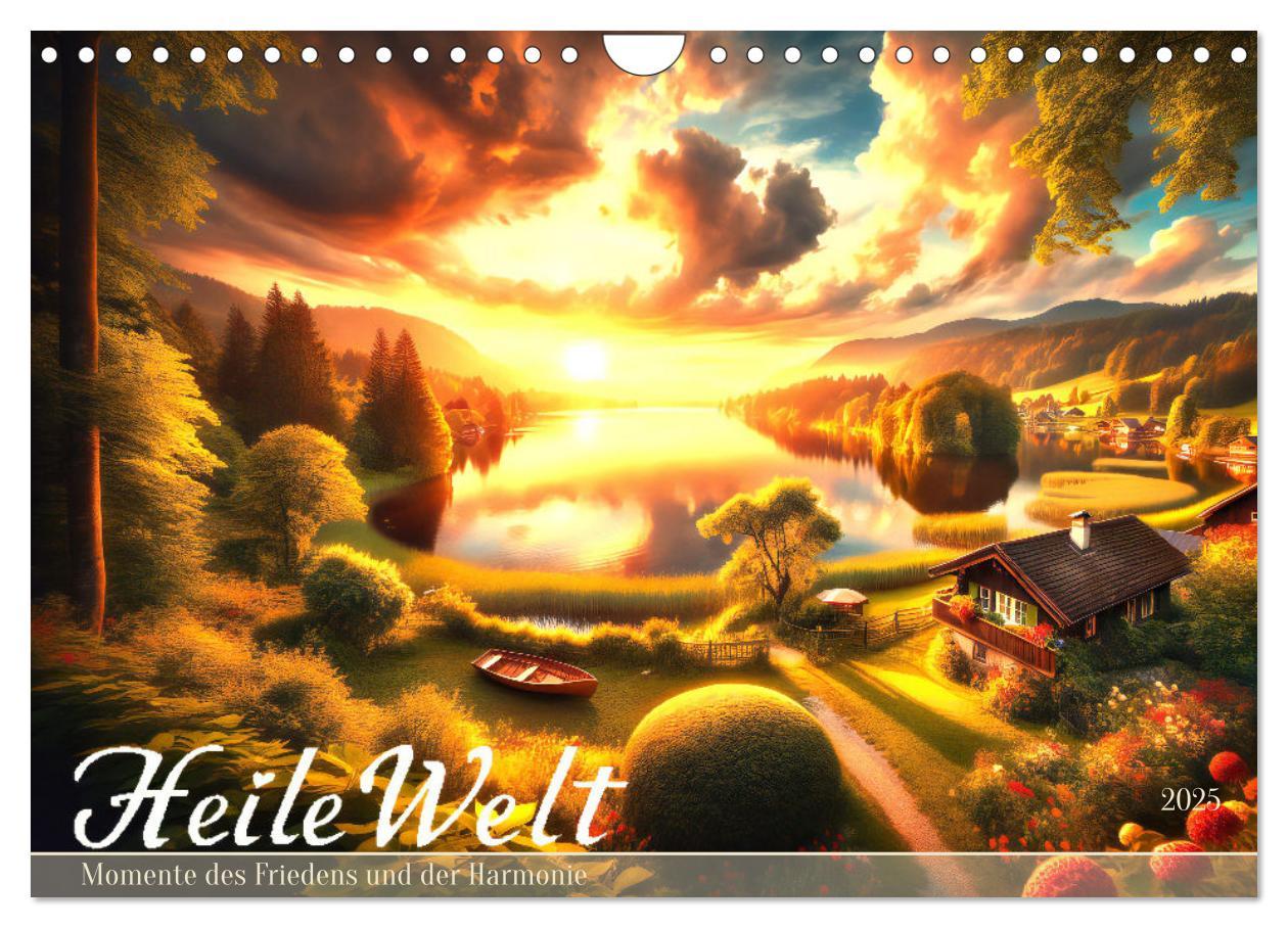 Cover: 9783383833571 | Heile Welt - Momente des Friedens und der Harmonie (Wandkalender...