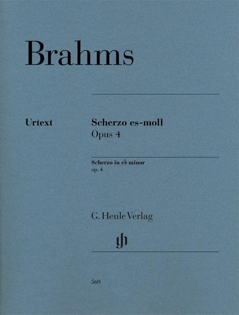 Cover: 9790201805696 | Scherzo In E Flat Minor Op.4 | Scherzo in e flat minor op. 4