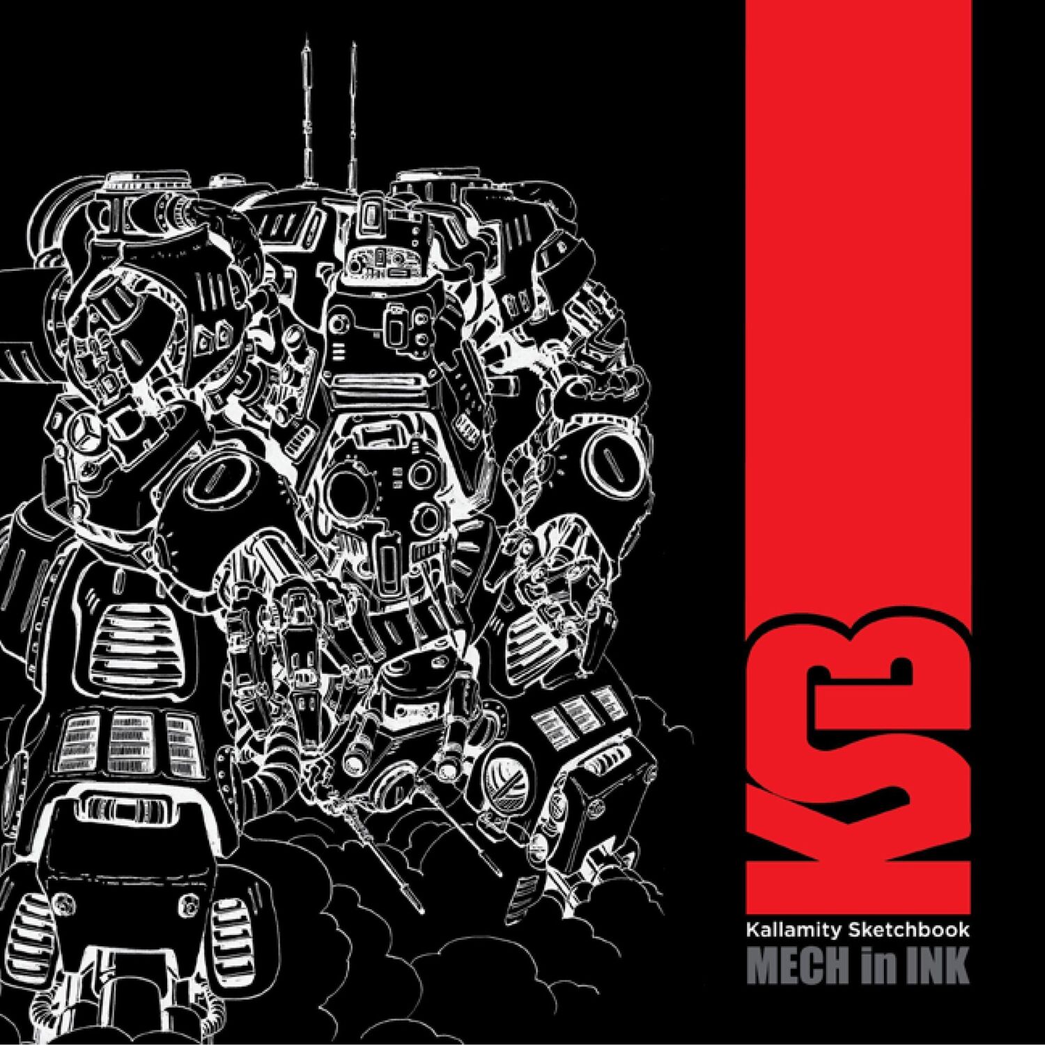 Cover: 9781624650185 | Kallamity Sketchbook | Mech in Ink | Luca Zampriolo | Buch | Gebunden