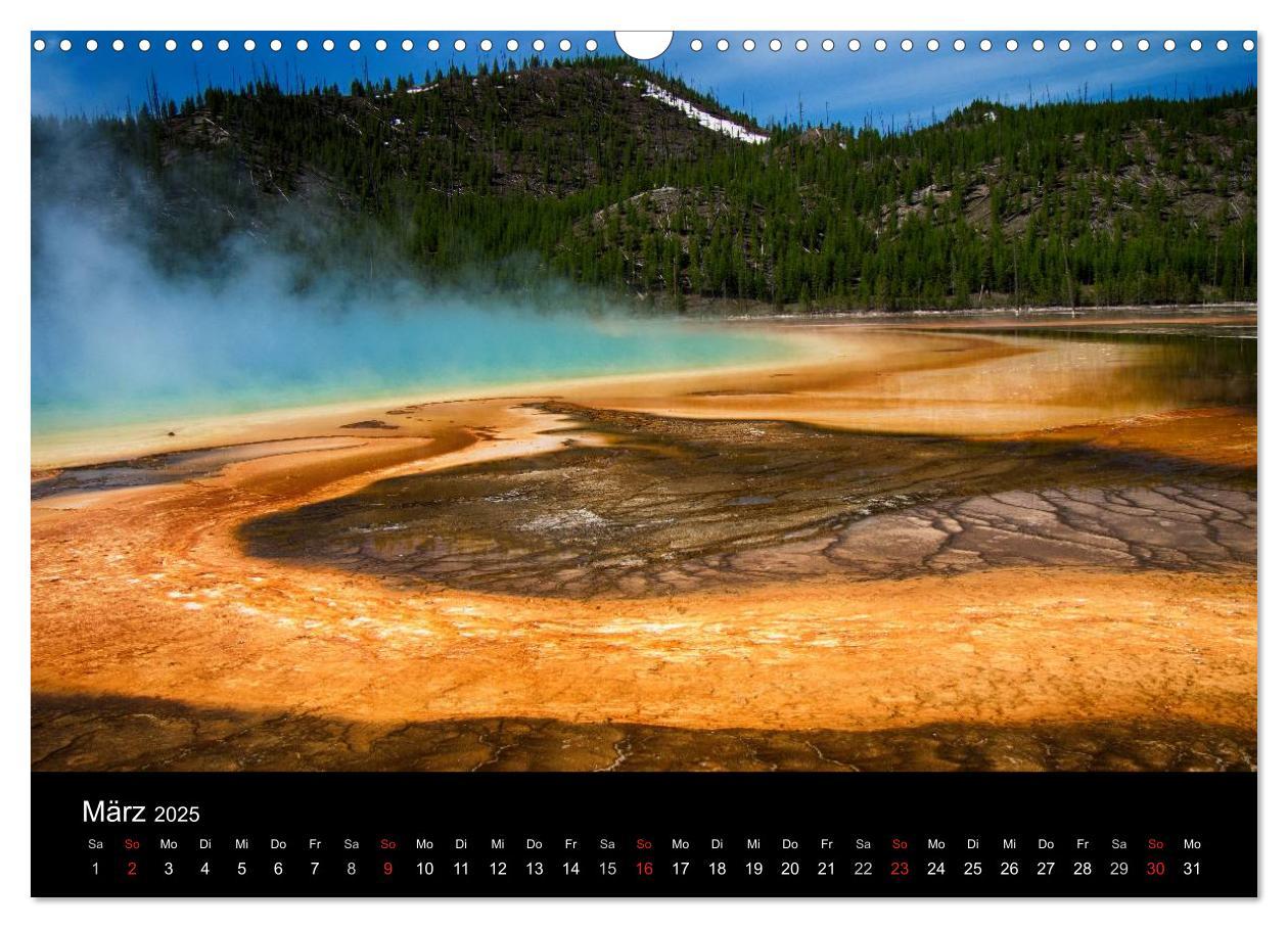 Bild: 9783435664078 | Traumziele in den USA. Der Yellowstone National Park (Wandkalender...