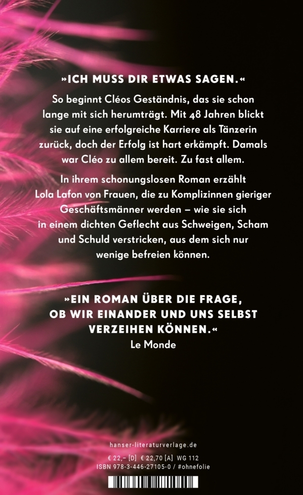 Bild: 9783446271050 | Komplizinnen | Roman | Lola Lafon | Buch | 288 S. | Deutsch | 2021