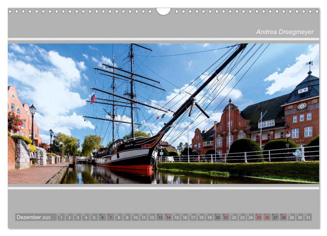 Bild: 9783435417193 | Papenburg-Panorama (Wandkalender 2025 DIN A3 quer), CALVENDO...