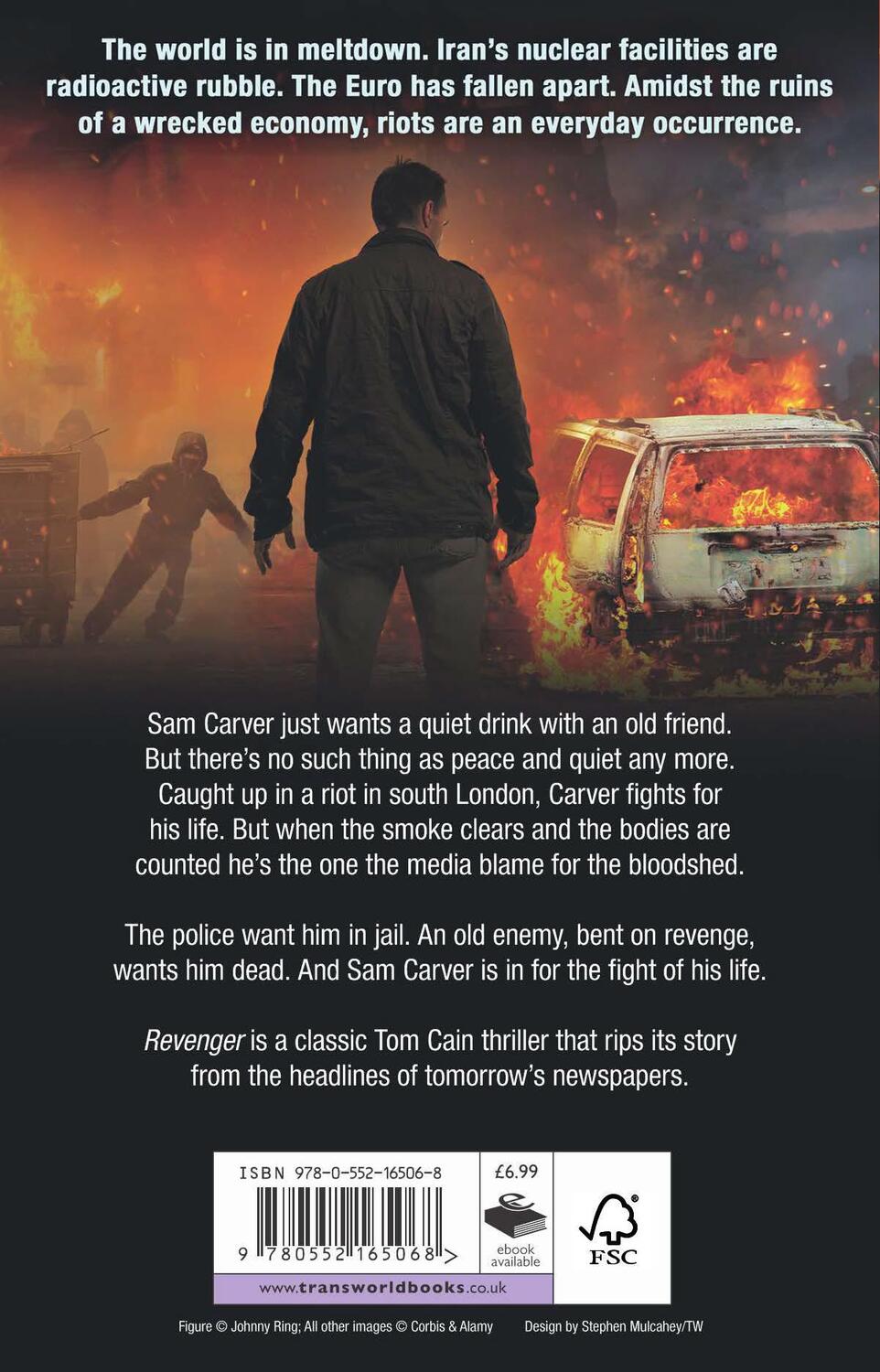 Rückseite: 9780552165068 | Revenger | Tom Cain | Taschenbuch | 480 S. | Englisch | 2013