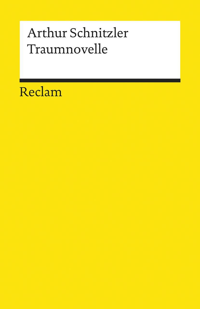 Cover: 9783150184554 | Traumnovelle | Arthur Schnitzler | Taschenbuch | Deutsch | 2006