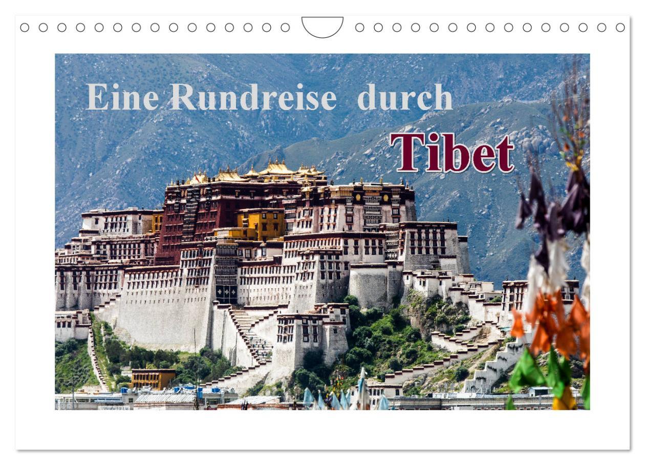 Cover: 9783435352180 | Eine Rundreise durch Tibet (Wandkalender 2025 DIN A4 quer),...