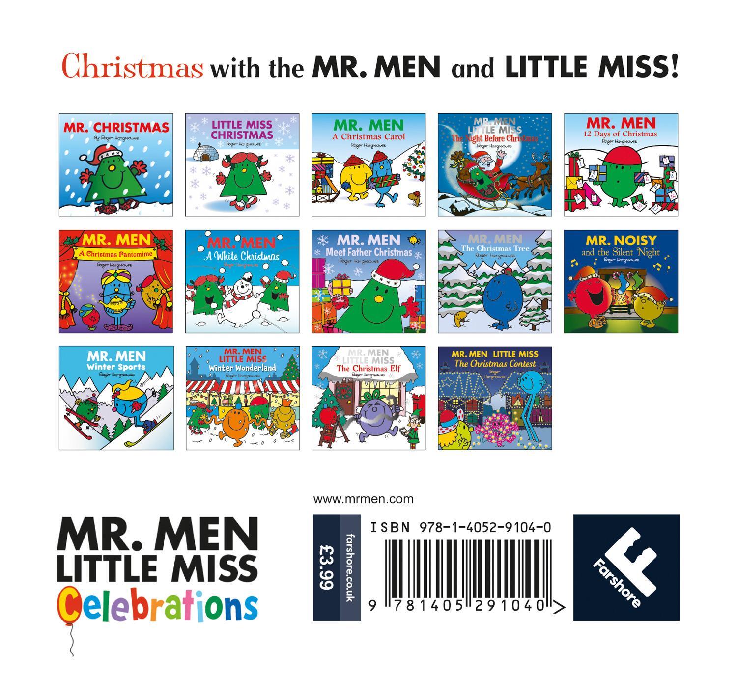 Rückseite: 9781405291040 | Mr. Men Little Miss Winter Wonderland | Adam Hargreaves | Taschenbuch