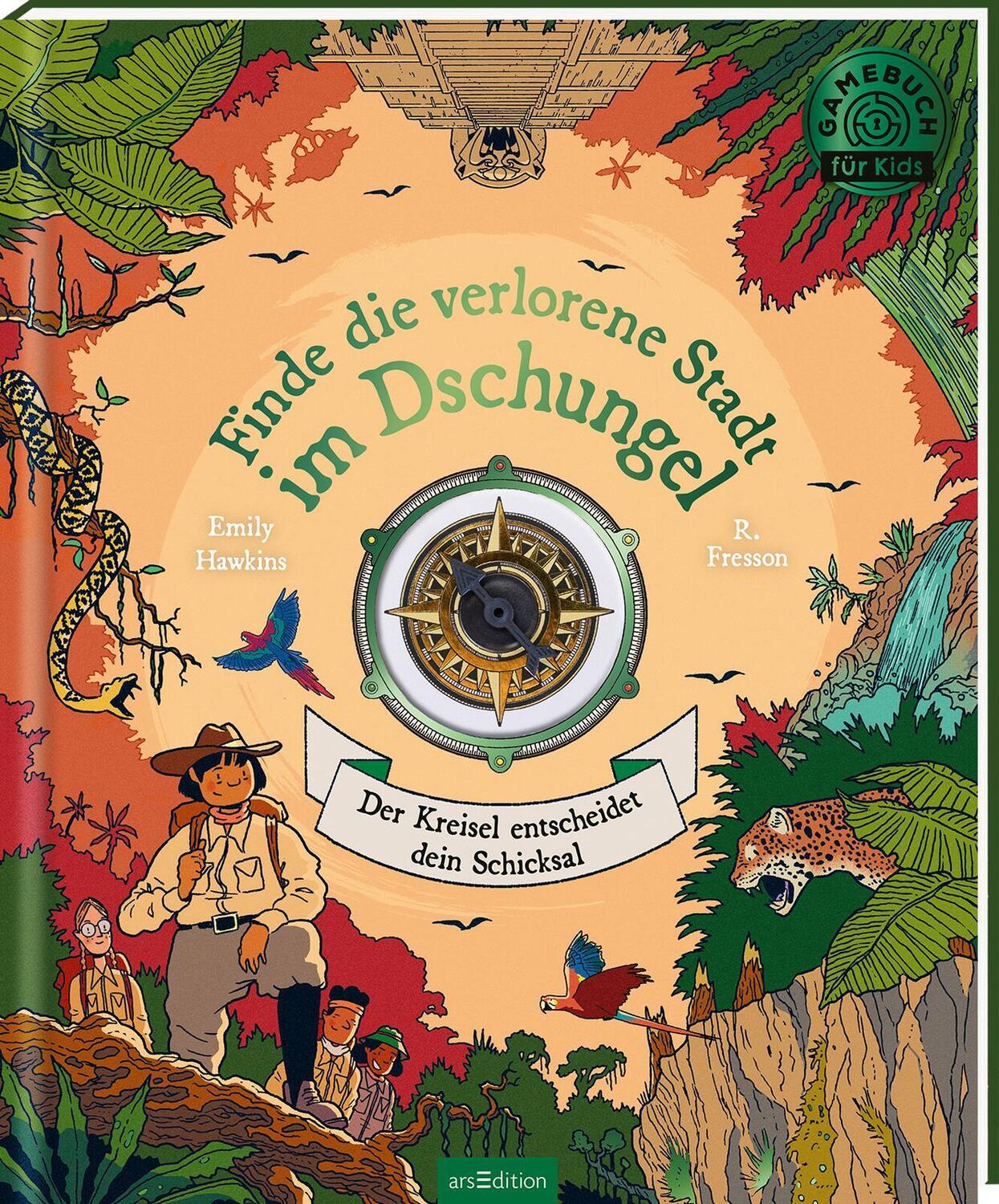 Cover: 9783845853734 | Finde die verlorene Stadt im Dschungel | Emily Hawkins | Buch | 64 S.