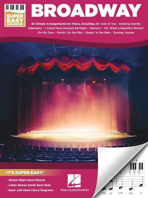 Cover: 9781495072543 | BROADWAY - SUPER EASY SONGBK | Hal Leonard Corp | Taschenbuch | Buch