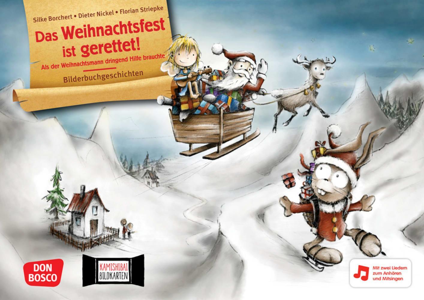 Cover: 4260694921555 | Das Weihnachtsfest ist gerettet! Kamishibai Bildkartenset | Bundle