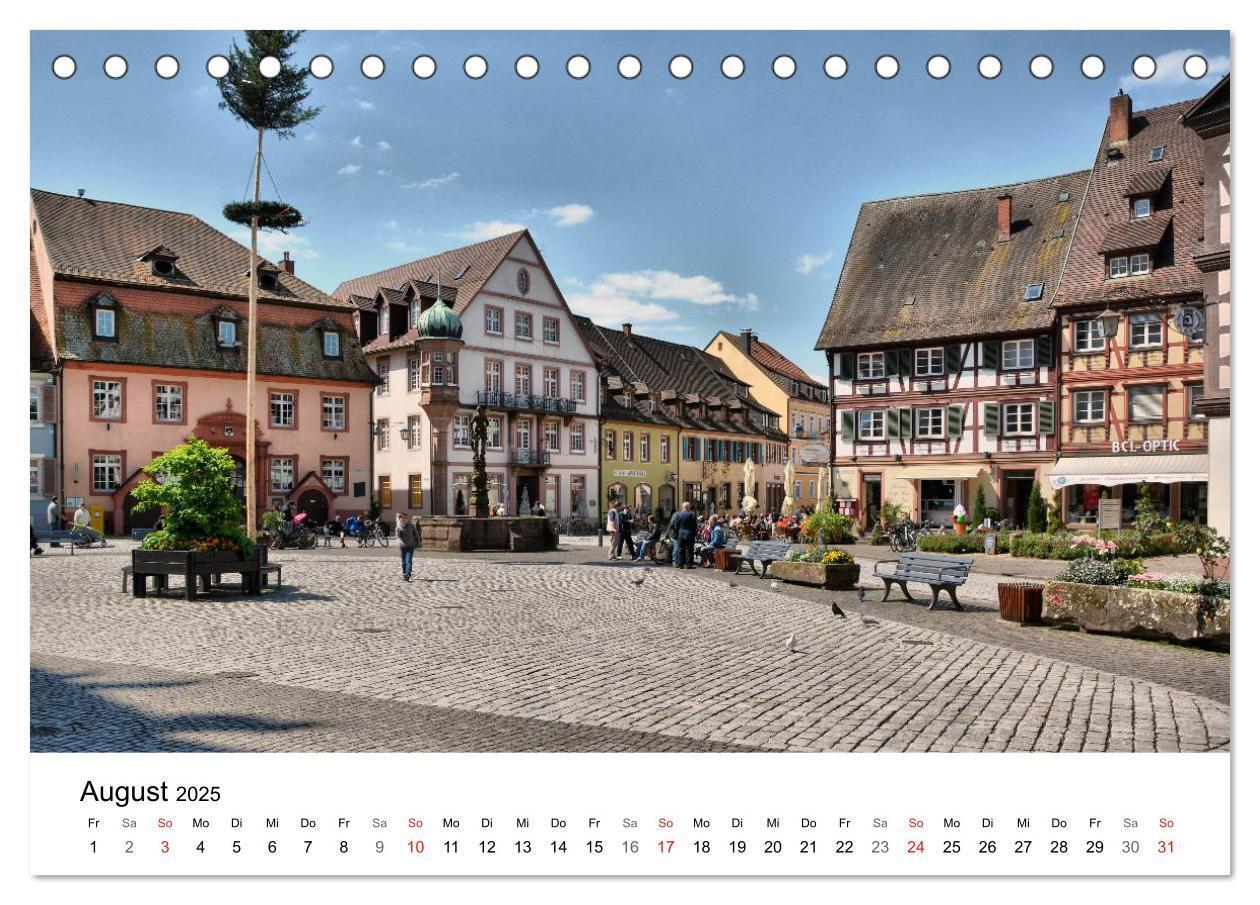 Bild: 9783435594771 | Gengenbach - romantisches Kleinod im Schwarzwald (Tischkalender...