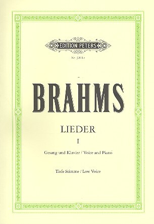 Cover: 9790014014933 | Lieder 1 | Johannes Brahms | Taschenbuch | Buch | Deutsch | 2018