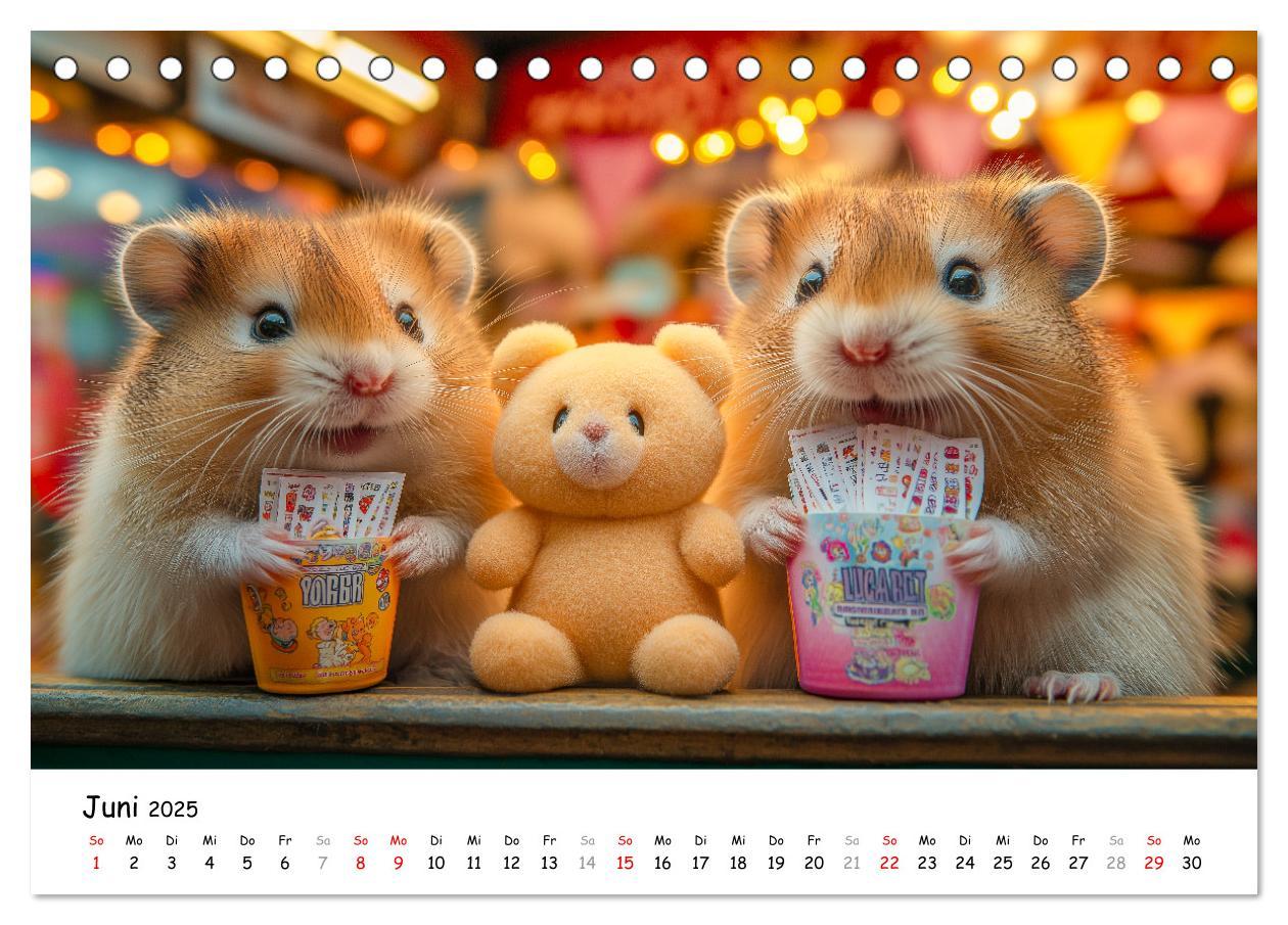 Bild: 9783457211694 | Hamster im Freizeitpark - Lustiger Kalender mit Jahrmarkt-Motiven...