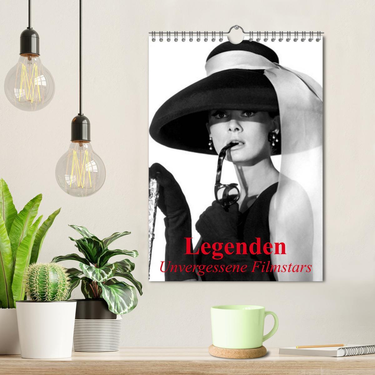 Bild: 9783457048030 | Legenden - Unvergessene Filmstars (Wandkalender 2025 DIN A4 hoch),...