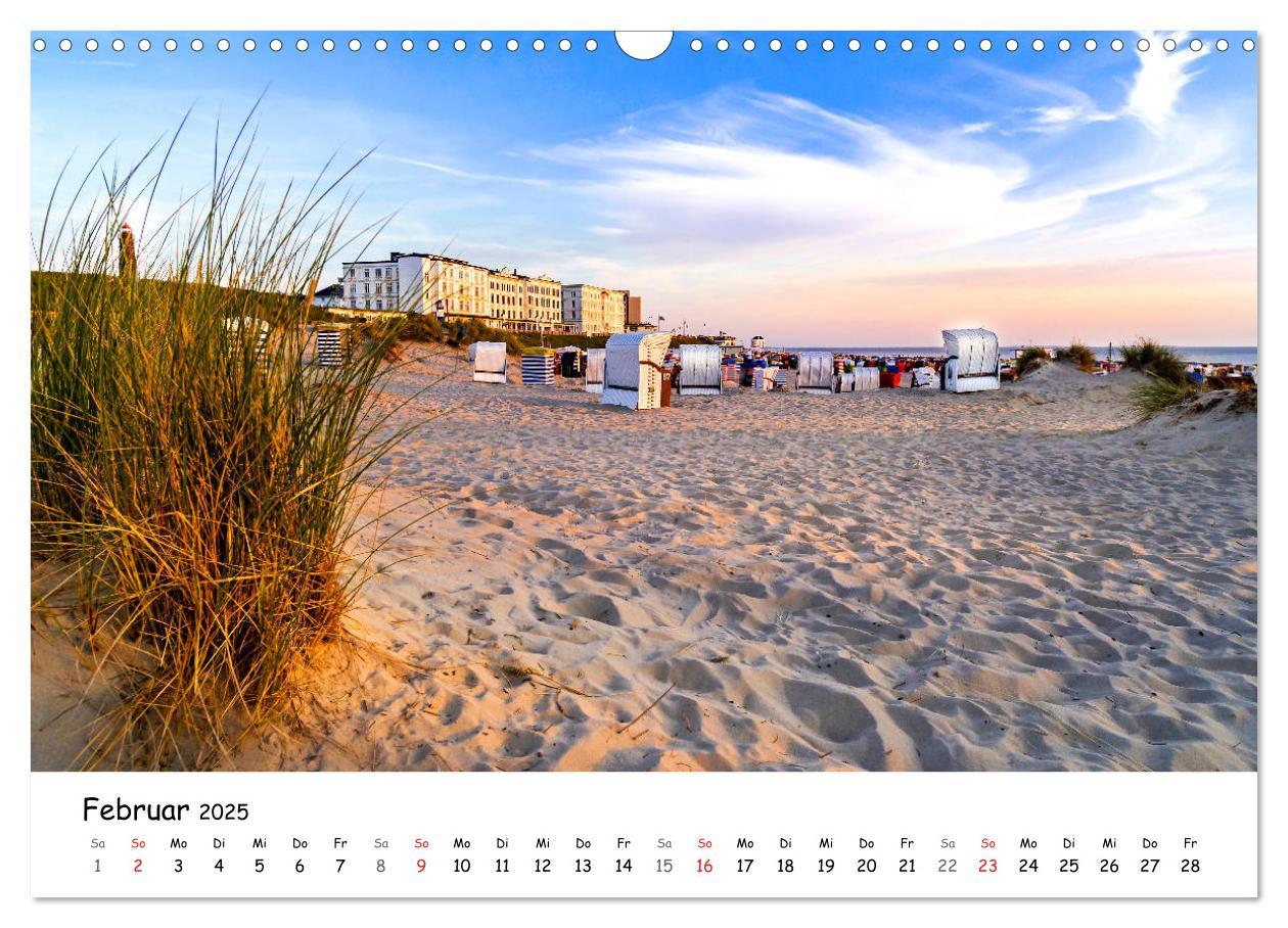 Bild: 9783435492565 | Borkum, bezaubernde Nordseeinsel (Wandkalender 2025 DIN A3 quer),...