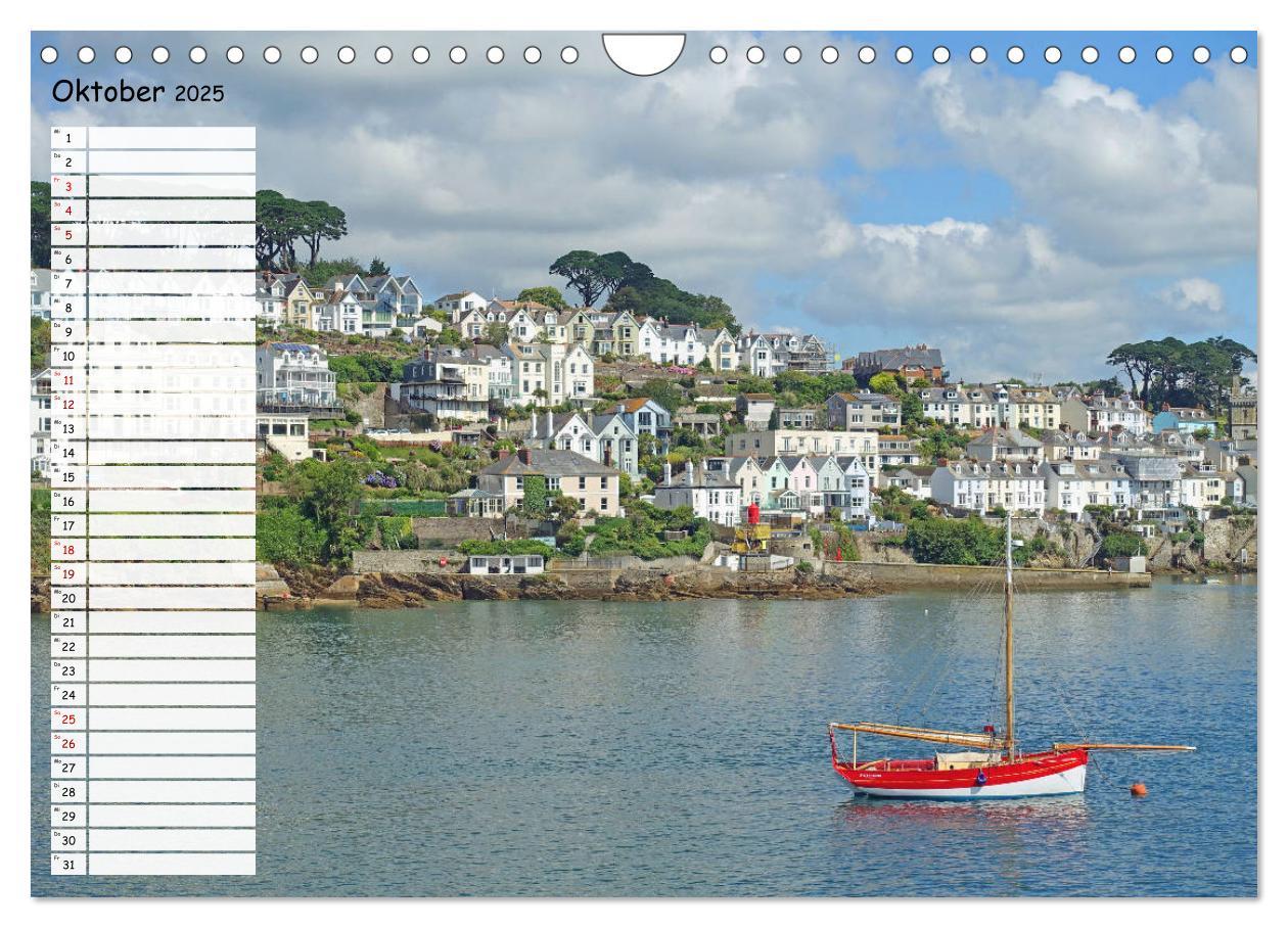 Bild: 9783435311927 | Cornwall. Terminkalender (Wandkalender 2025 DIN A4 quer), CALVENDO...