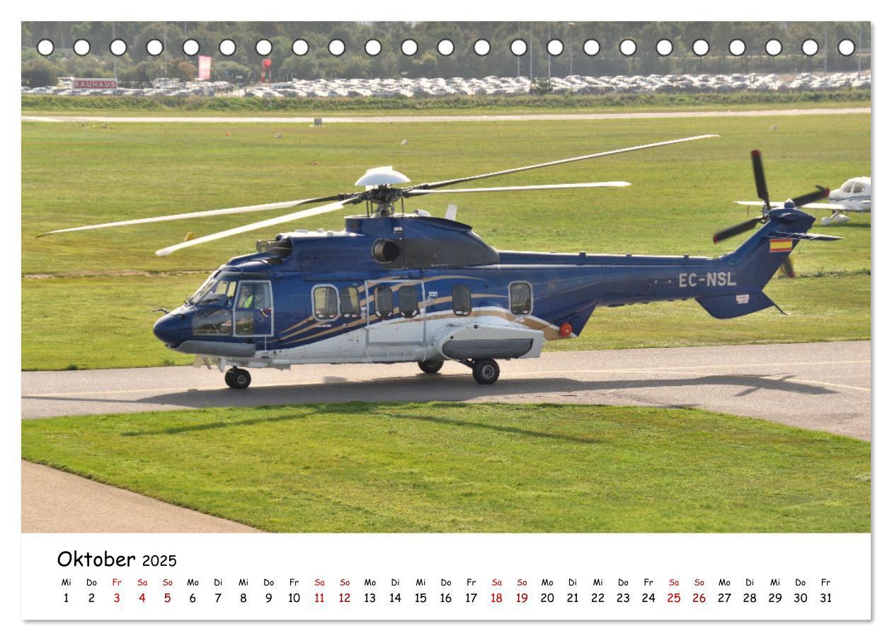 Bild: 9783457235669 | Die beeindruckende Welt der Hubschrauber (Tischkalender 2025 DIN A5...