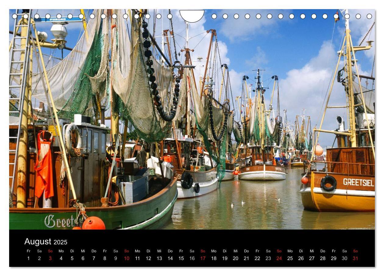 Bild: 9783435822690 | Ostfriesland (Wandkalender 2025 DIN A4 quer), CALVENDO Monatskalender