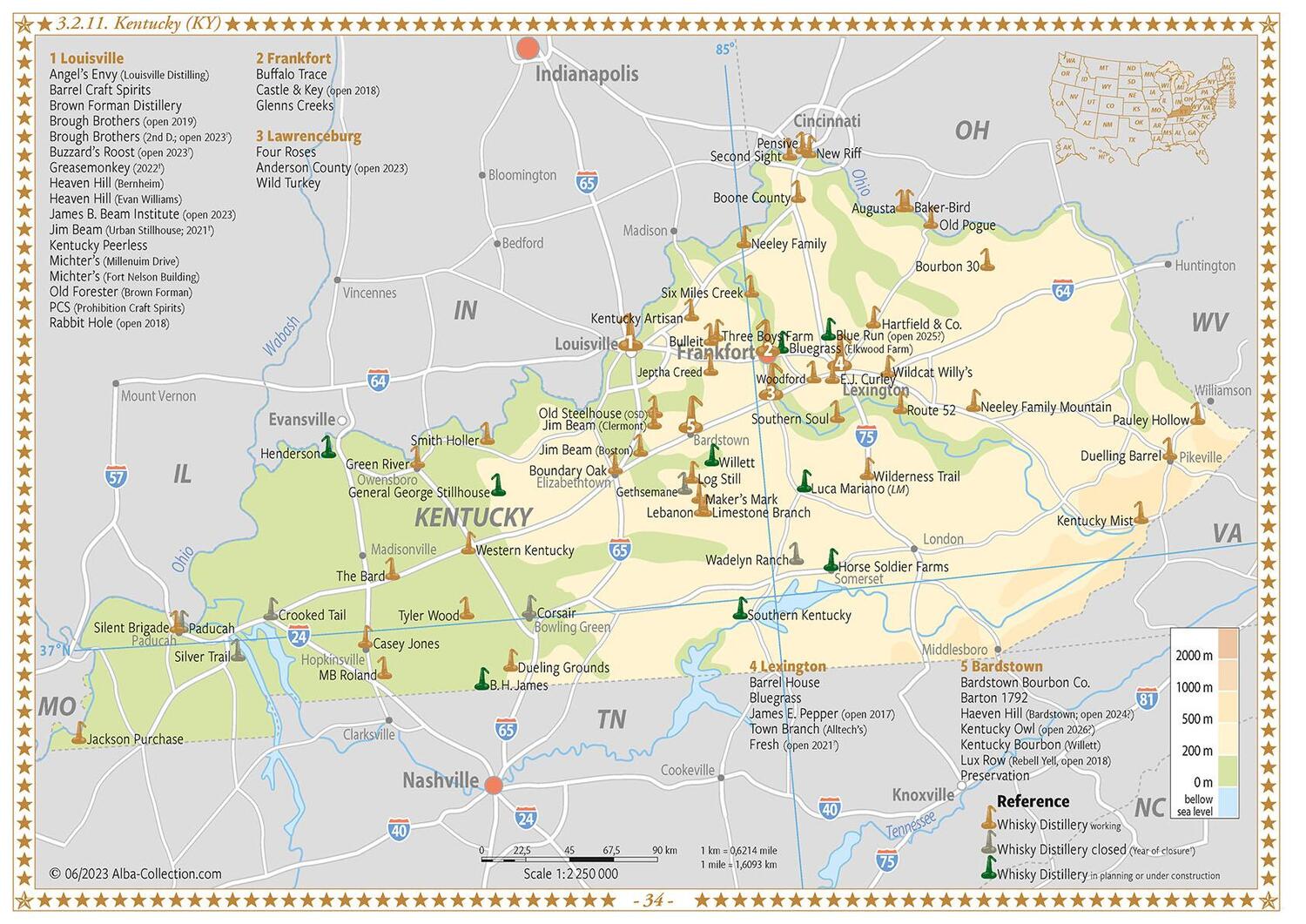 Bild: 9783944148939 | Whiskey Atlas North America 2023 | Rüdiger Jörg Hirst | Buch | 2023