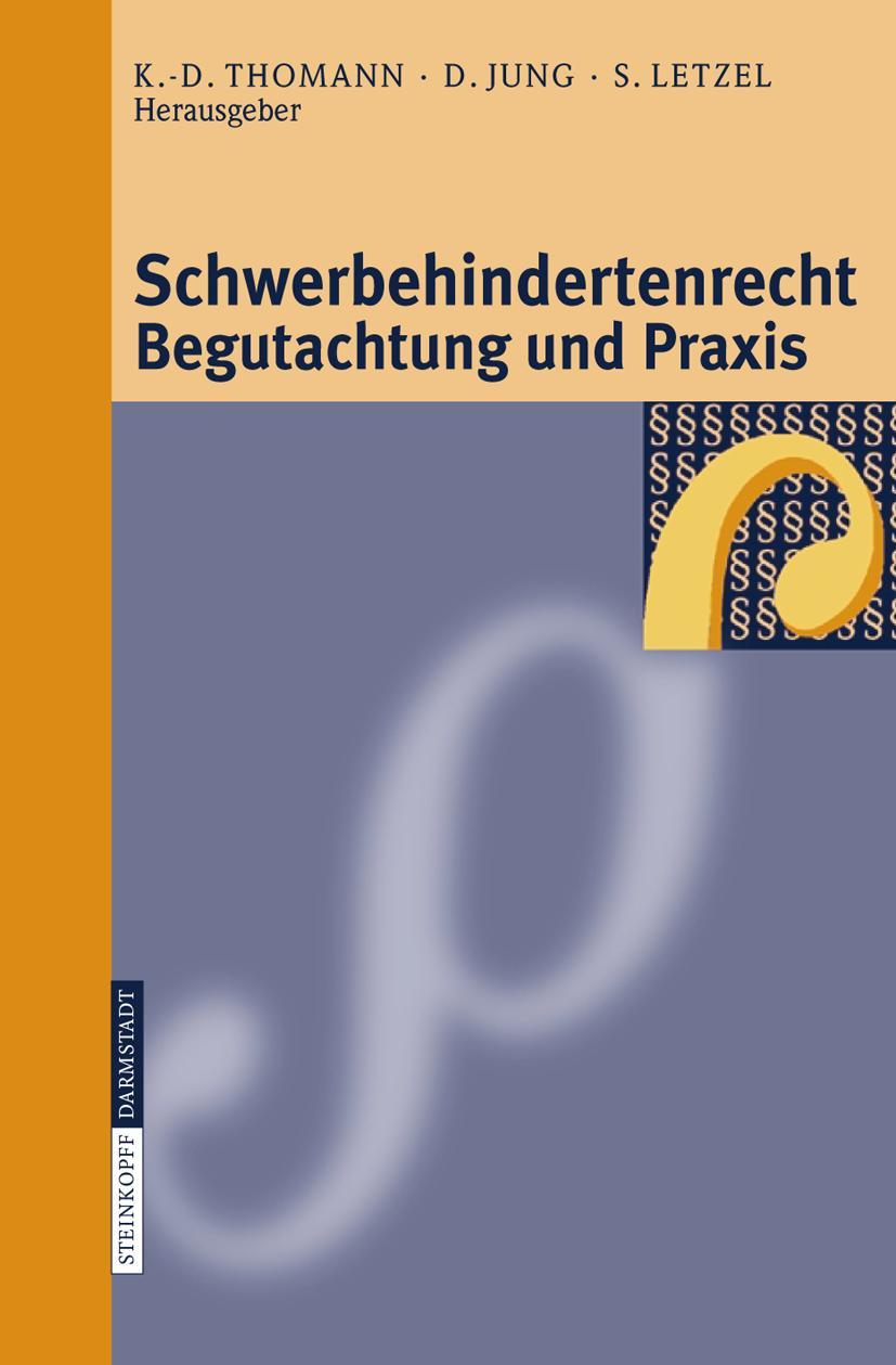 Cover: 9783798516441 | Schwerbehindertenrecht, Begutachtung und Praxis | Thomann (u. a.)