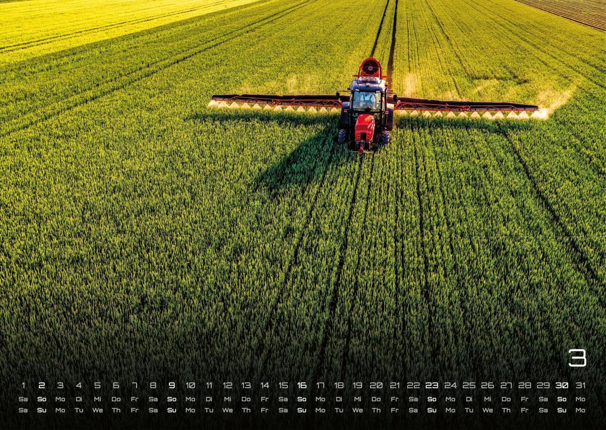 Bild: 9783986734428 | Landmaschinen - Traktor - 2025 - Kalender DIN A3 | GP-Fever. de | 2025