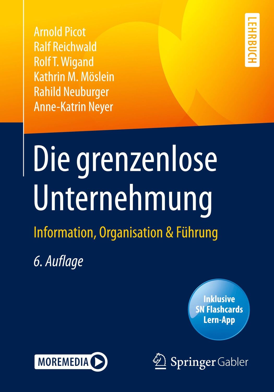 Cover: 9783658285647 | Die grenzenlose Unternehmung | Information, Organisation &amp; Führung