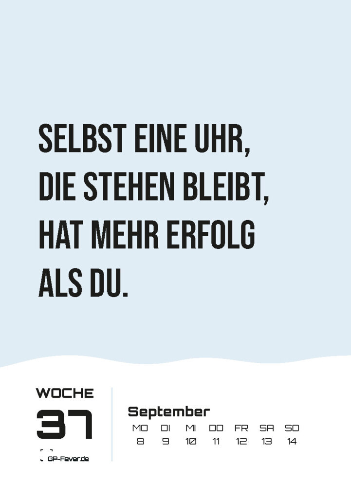 Bild: 9783986735296 | DEMOTIVATION 2025 - dein demotivierender Begleiter - Wochenkalender...