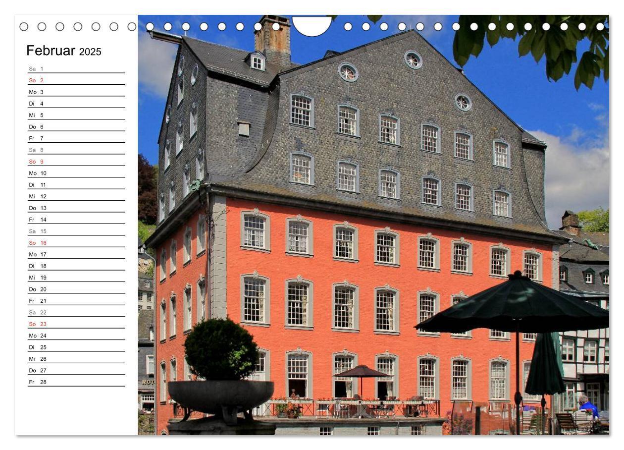 Bild: 9783435543090 | Eine Perle in der Eifel - Monschau (Wandkalender 2025 DIN A4 quer),...