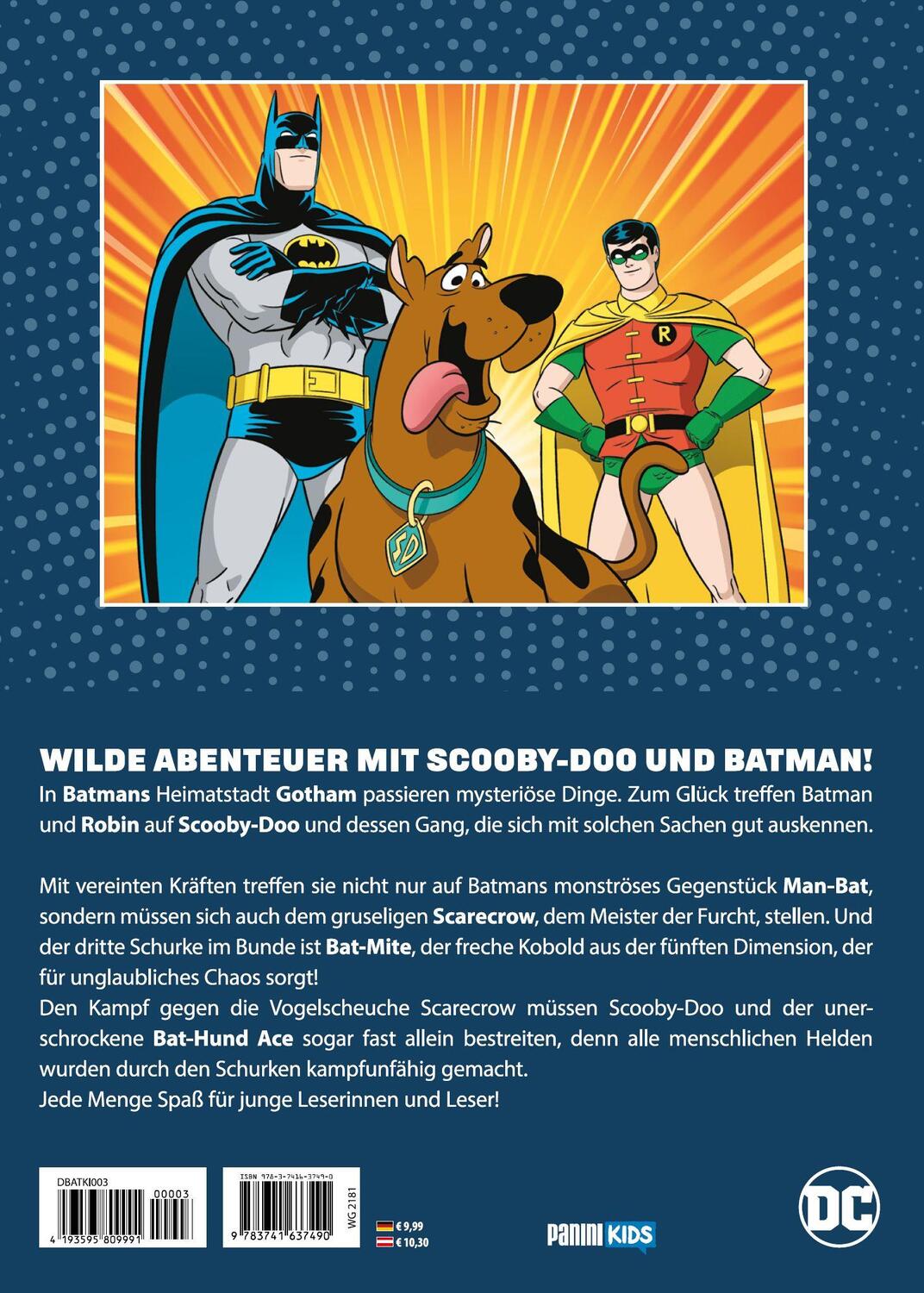 Rückseite: 9783741637490 | Batman Action - Batman - Abenteuer mit Scooby-Doo | Fisch (u. a.)