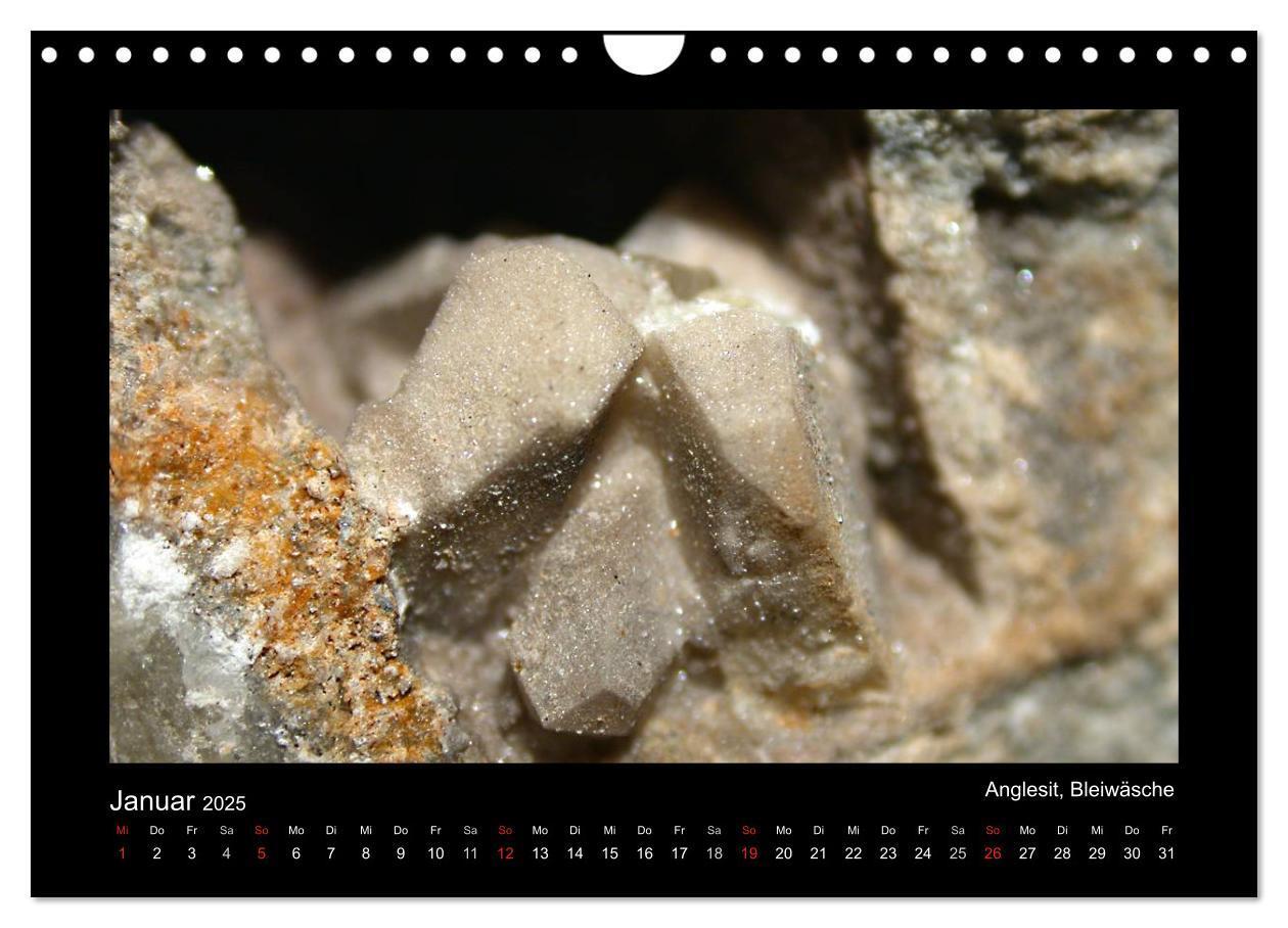 Bild: 9783435770052 | Mineralien aus dem Sauerland (Wandkalender 2025 DIN A4 quer),...