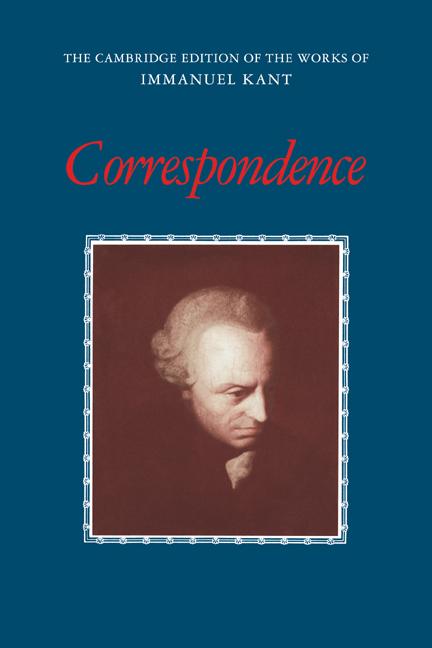 Cover: 9780521037259 | Correspondence | Immanuel Kant | Taschenbuch | Englisch | 2007