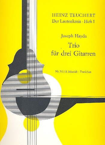 Cover: 9790204245017 | Trio für 3 Gitarren | Franz Joseph Haydn | Buch | Ricordi Berlin