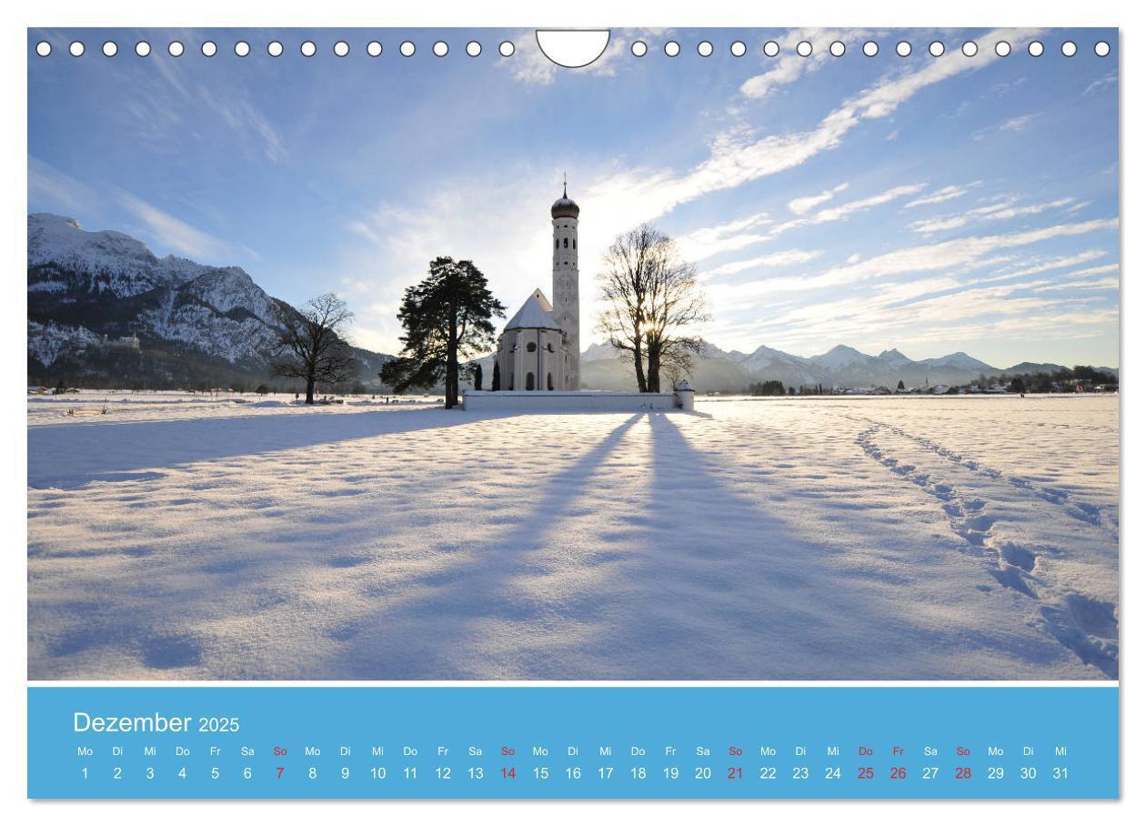 Bild: 9783457128992 | Wo das Allgäu am schönsten ist (Wandkalender 2025 DIN A4 quer),...