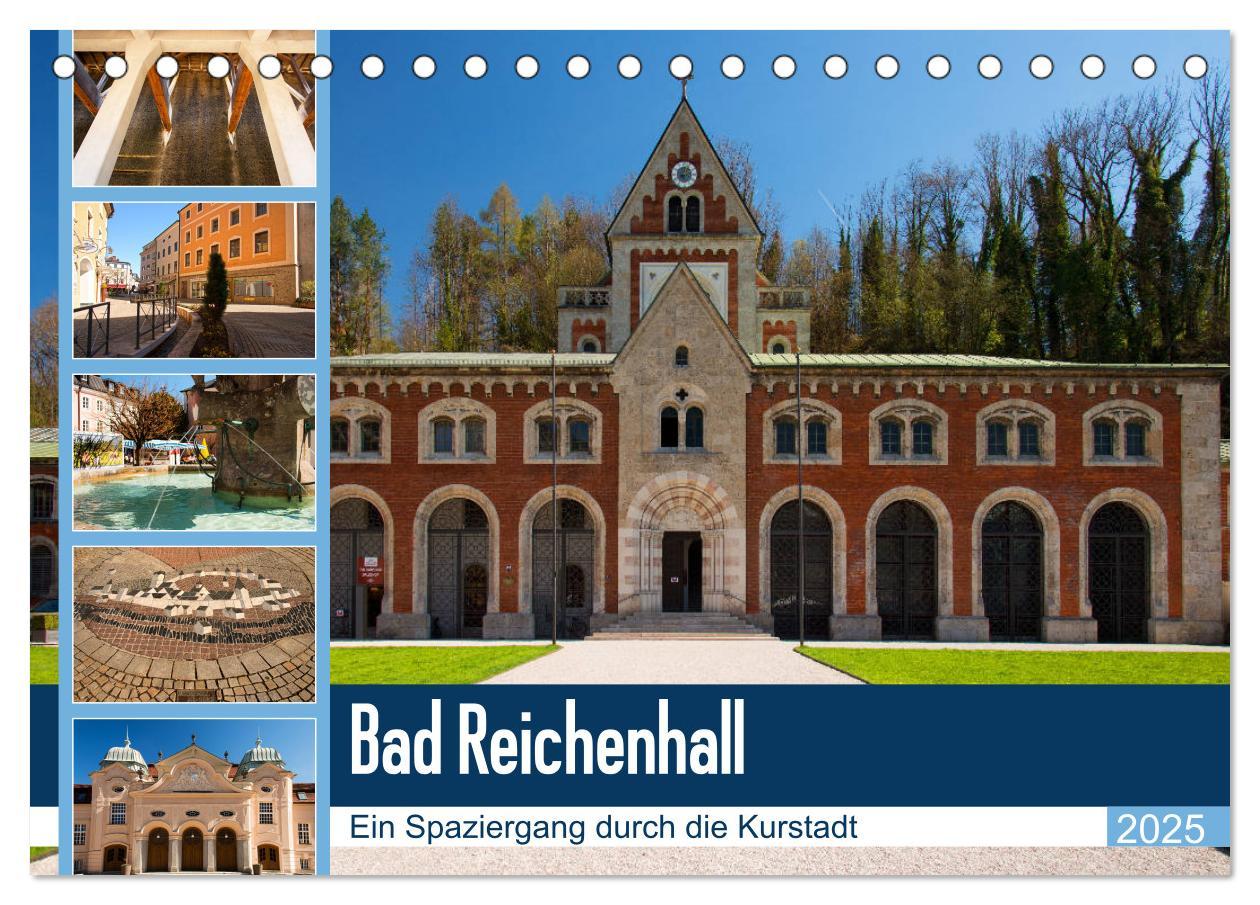 Cover: 9783435376254 | Bad Reichenhall (Tischkalender 2025 DIN A5 quer), CALVENDO...