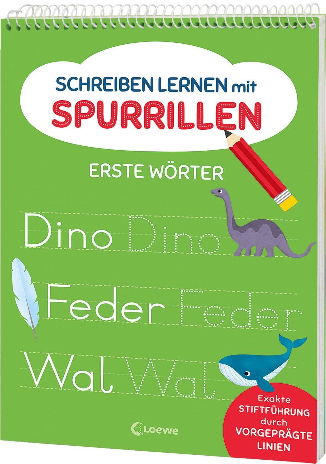 Cover: 9783743217836 | Schreiben lernen mit Spurrillen - Erste Wörter | Rätseln | Taschenbuch