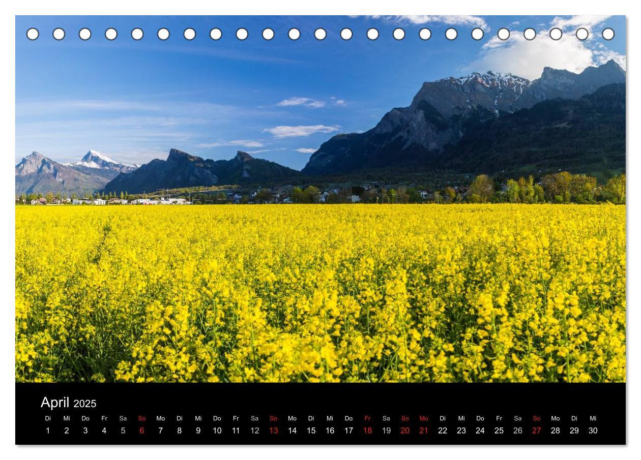 Bild: 9783435603176 | Faszinierendes Graubünden (Tischkalender 2025 DIN A5 quer),...