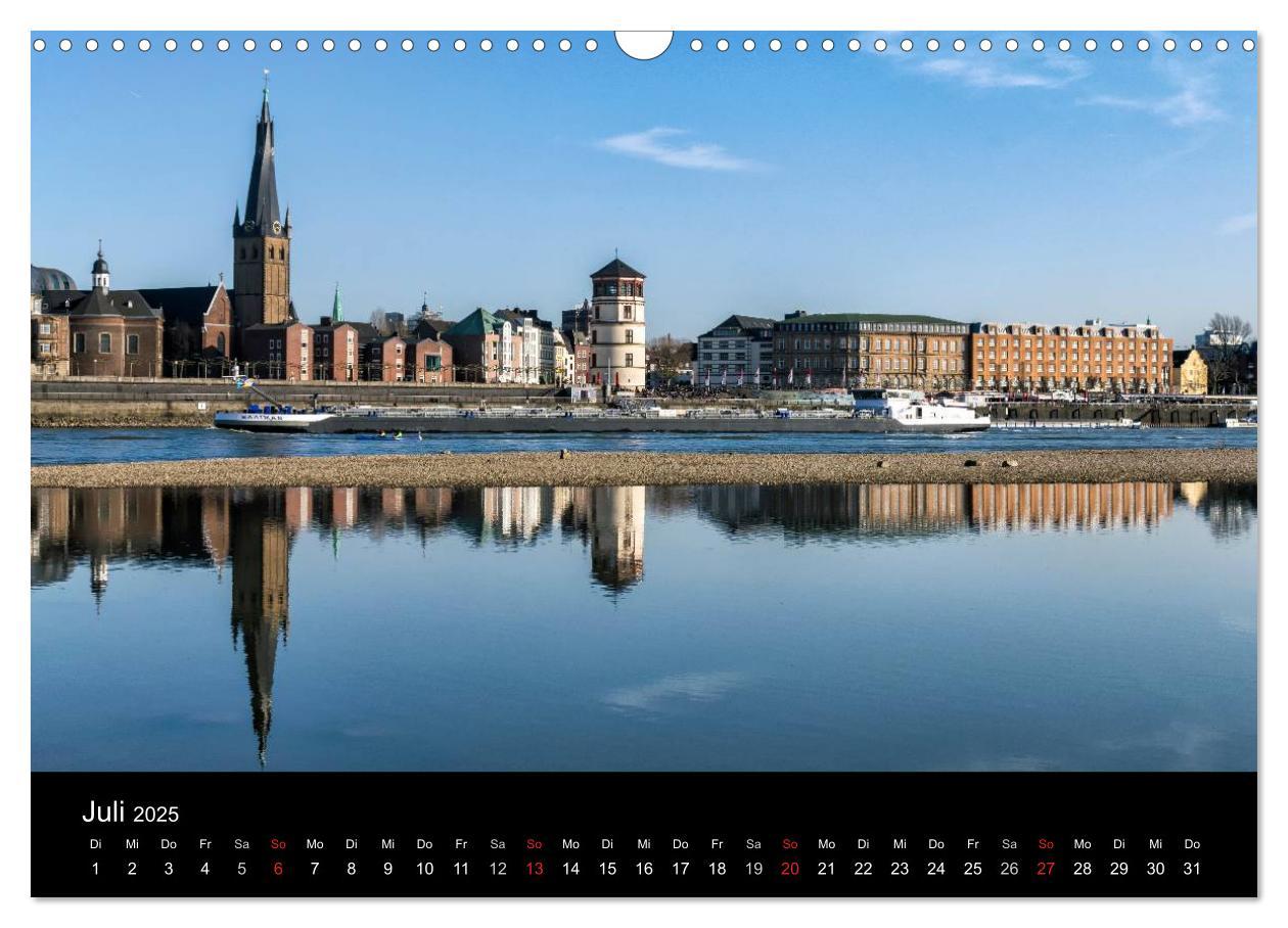 Bild: 9783435610969 | Düsseldorf - Rheinansichten (Wandkalender 2025 DIN A3 quer),...