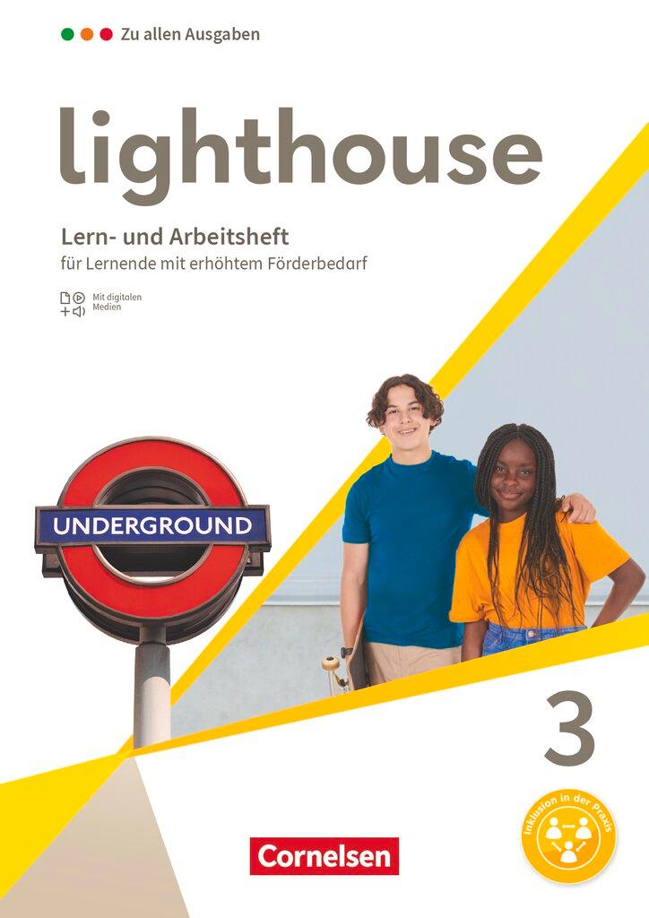 Cover: 9783060346158 | Lighthouse Band 3: 7. Schuljahr - Lern- und Arbeitsheft mit...