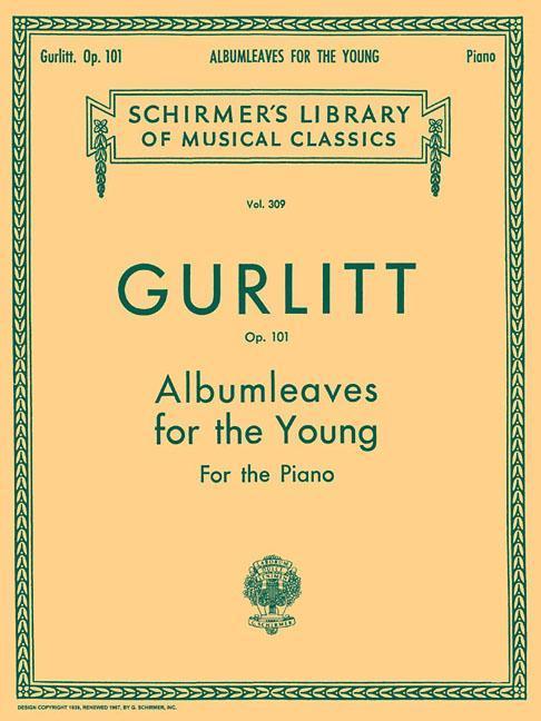 Cover: 9780793552252 | Albumleaves for the Young, Op. 101 | Cornelius Gurlitt | Taschenbuch