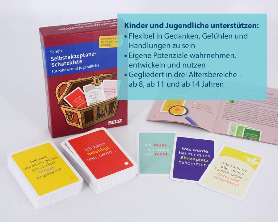 Bild: 4019172100896 | Selbstakzeptanz-Schatzkiste für Kinder und Jugendliche | Scholz | Box