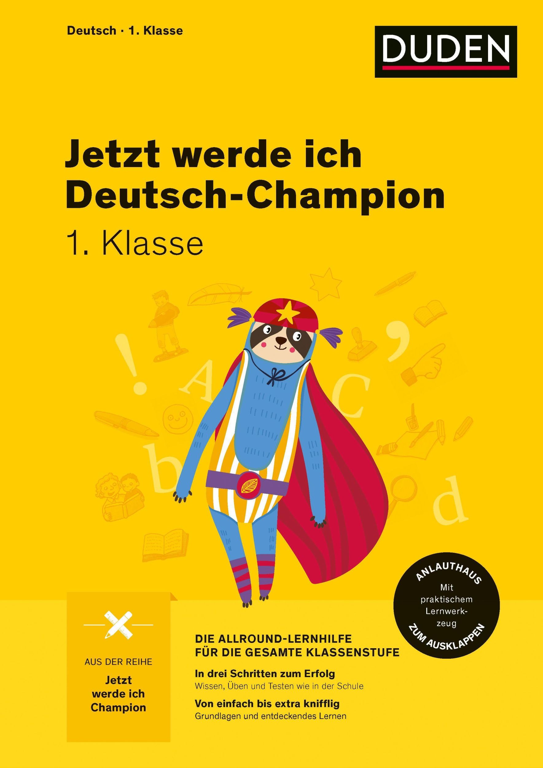 Cover: 9783411720934 | Jetzt werde ich Deutsch-Champion 1. Klasse | Deutsch 1. Klasse | Buch