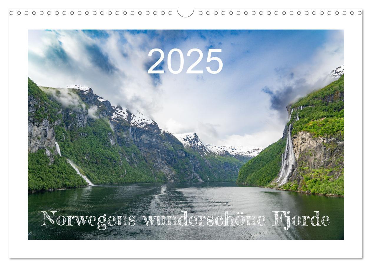 Cover: 9783383930287 | Norwegens wunderschöne Fjorde (Wandkalender 2025 DIN A3 quer),...