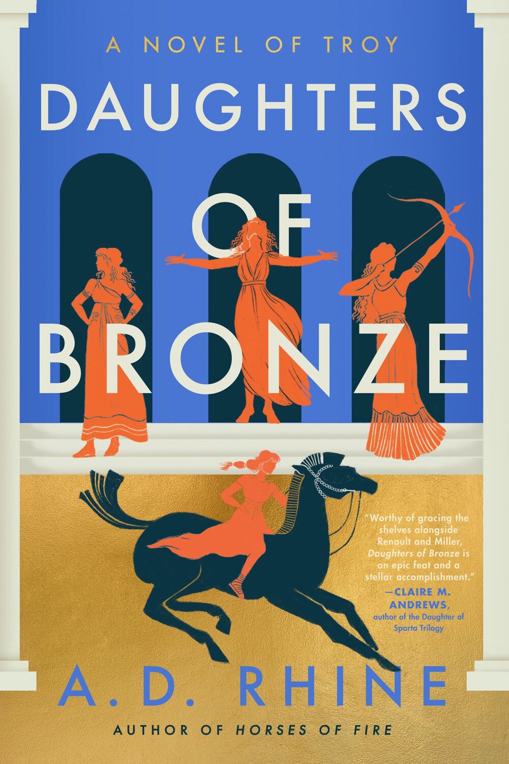 Cover: 9780593474808 | Daughters of Bronze | A Novel of Troy | A. D. Rhine | Taschenbuch